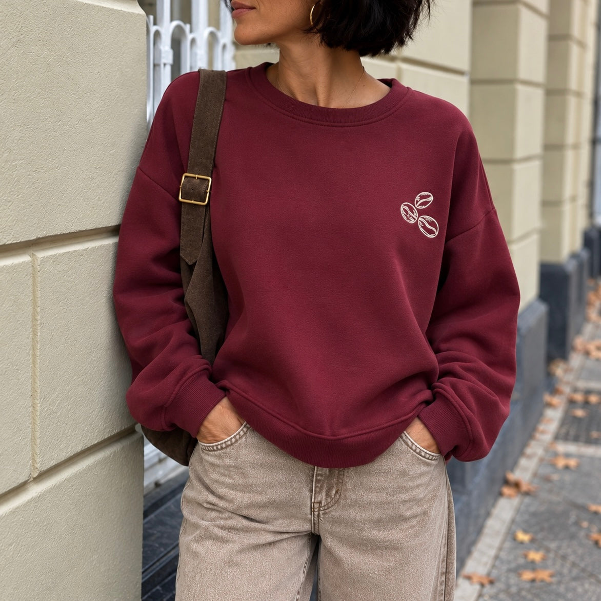 Oversize Sweatshirt „Coffee Club"