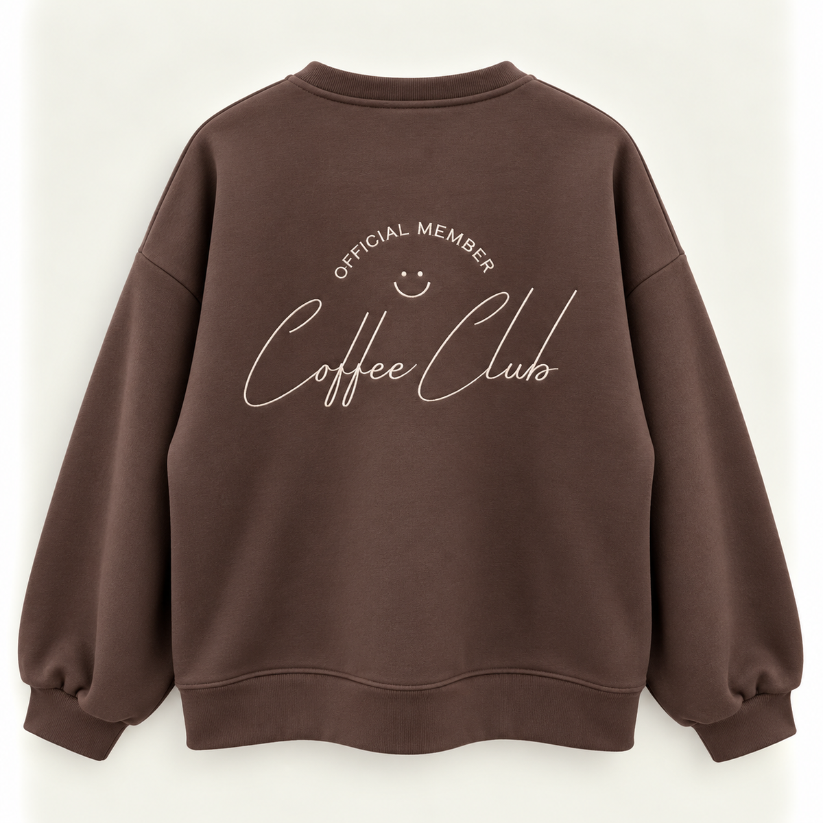 Oversize Sweatshirt „Coffee Club"