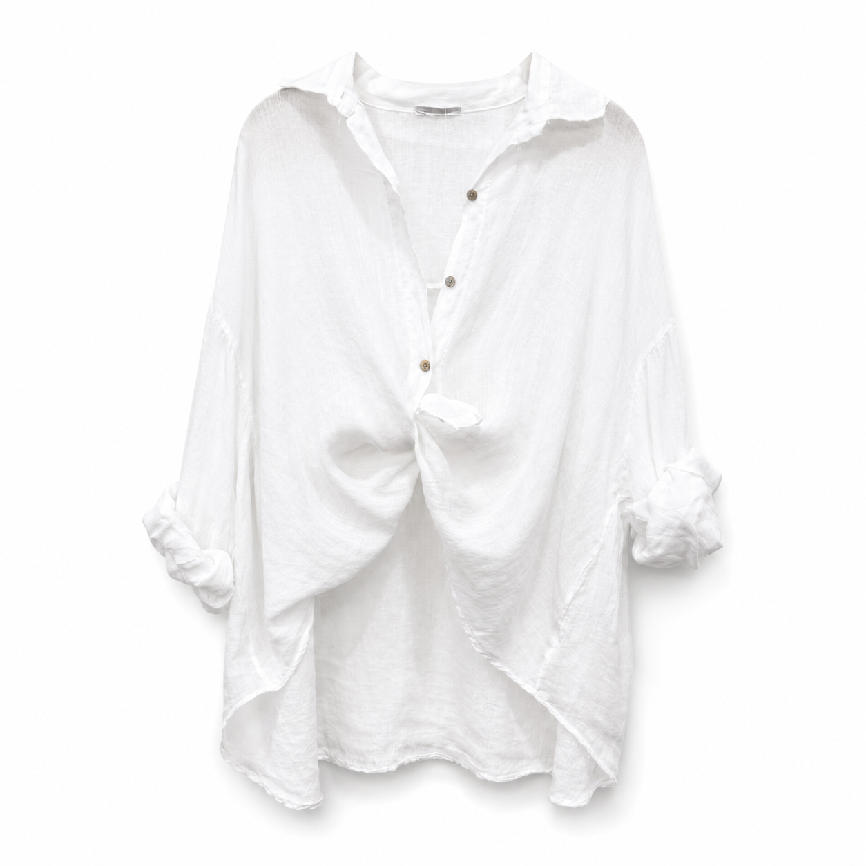 Leinen Oversized Hemd