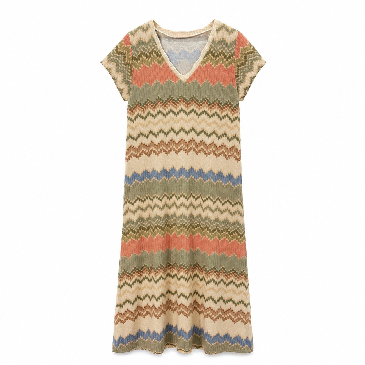 Maxikleid mit Muster