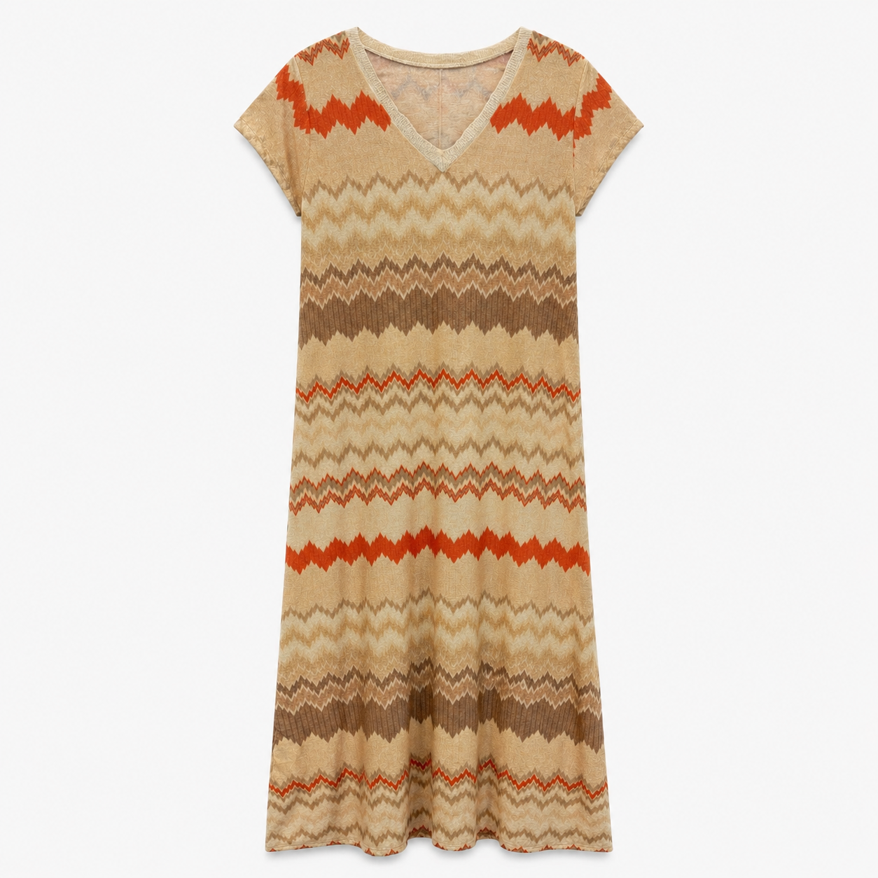 Maxikleid mit Muster