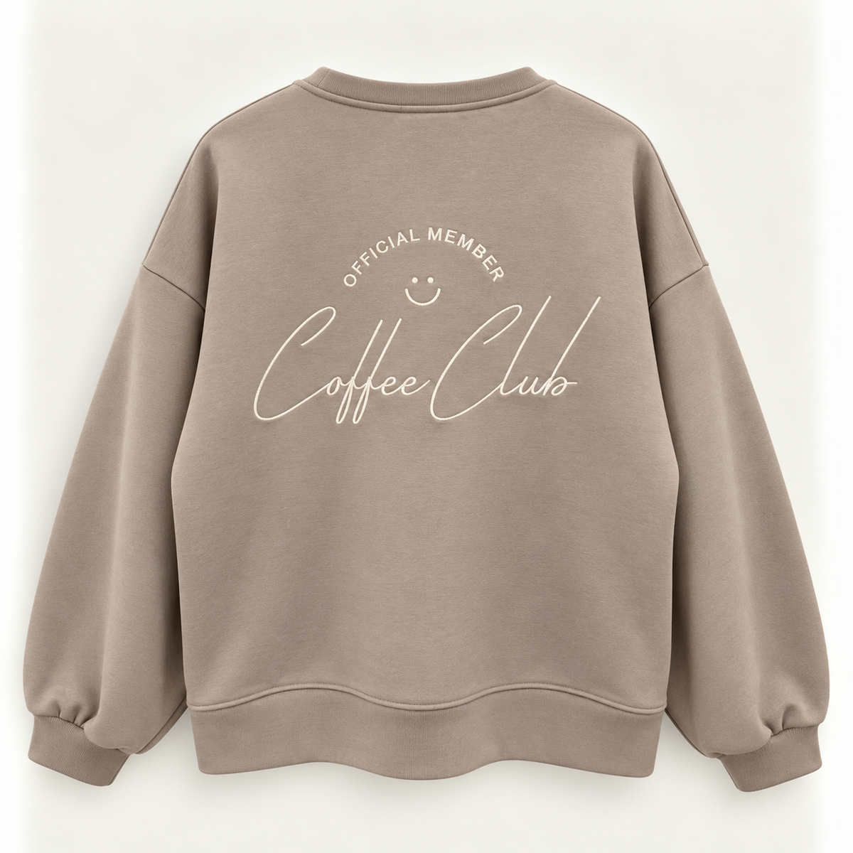 Oversize Sweatshirt „Coffee Club"