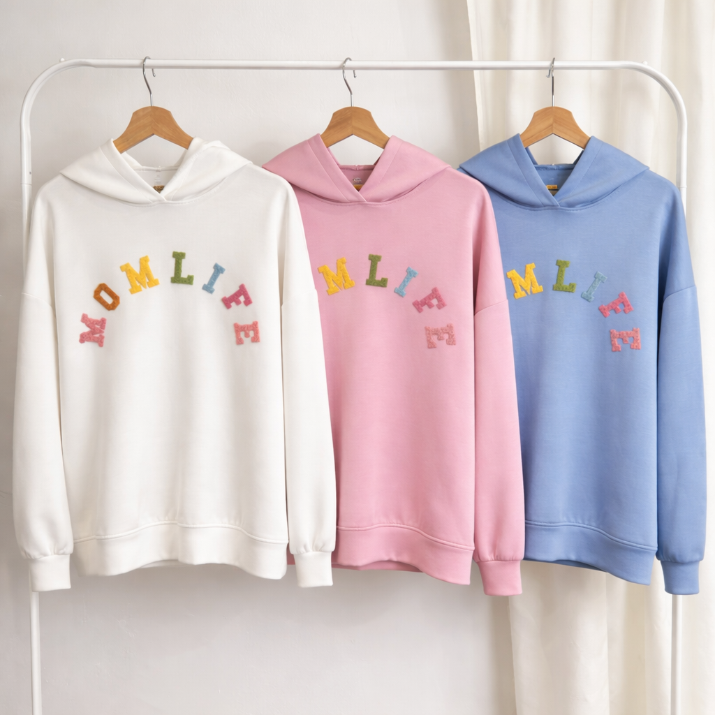 Hoodie „Mom Life“