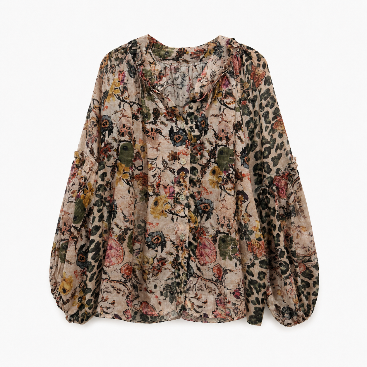 Baumwollbluse Leo