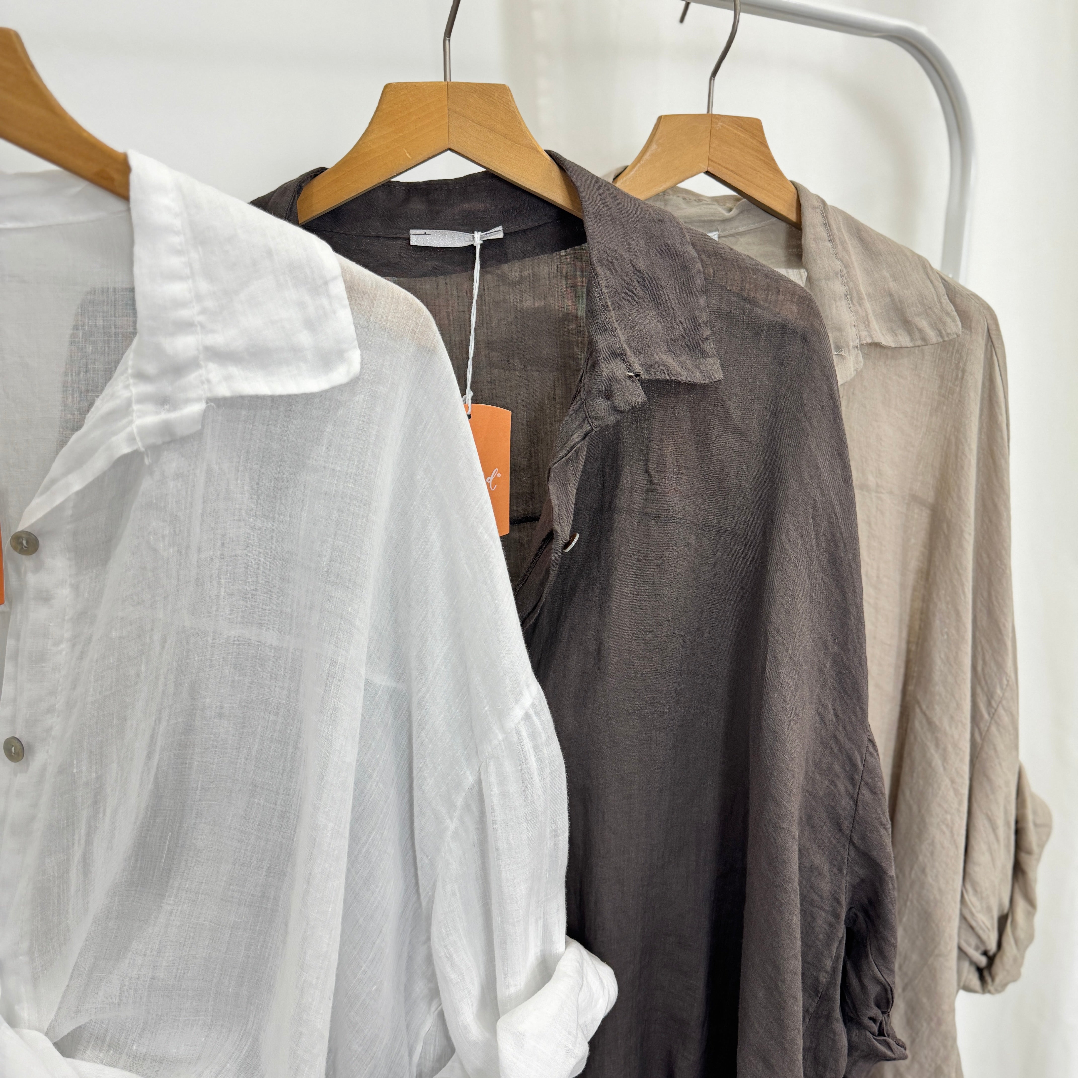 Leinen Oversized Hemd
