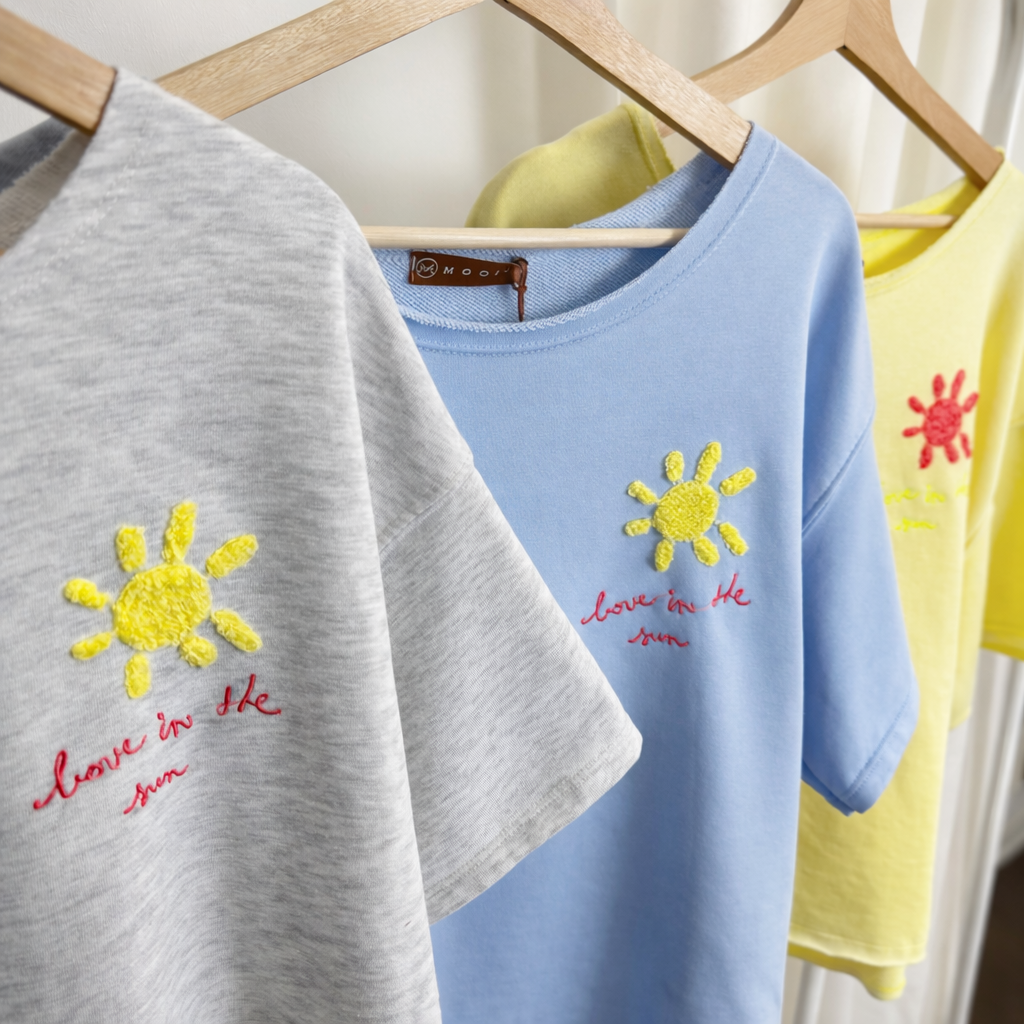 Oversized T-Shirt „Love in the Sun“