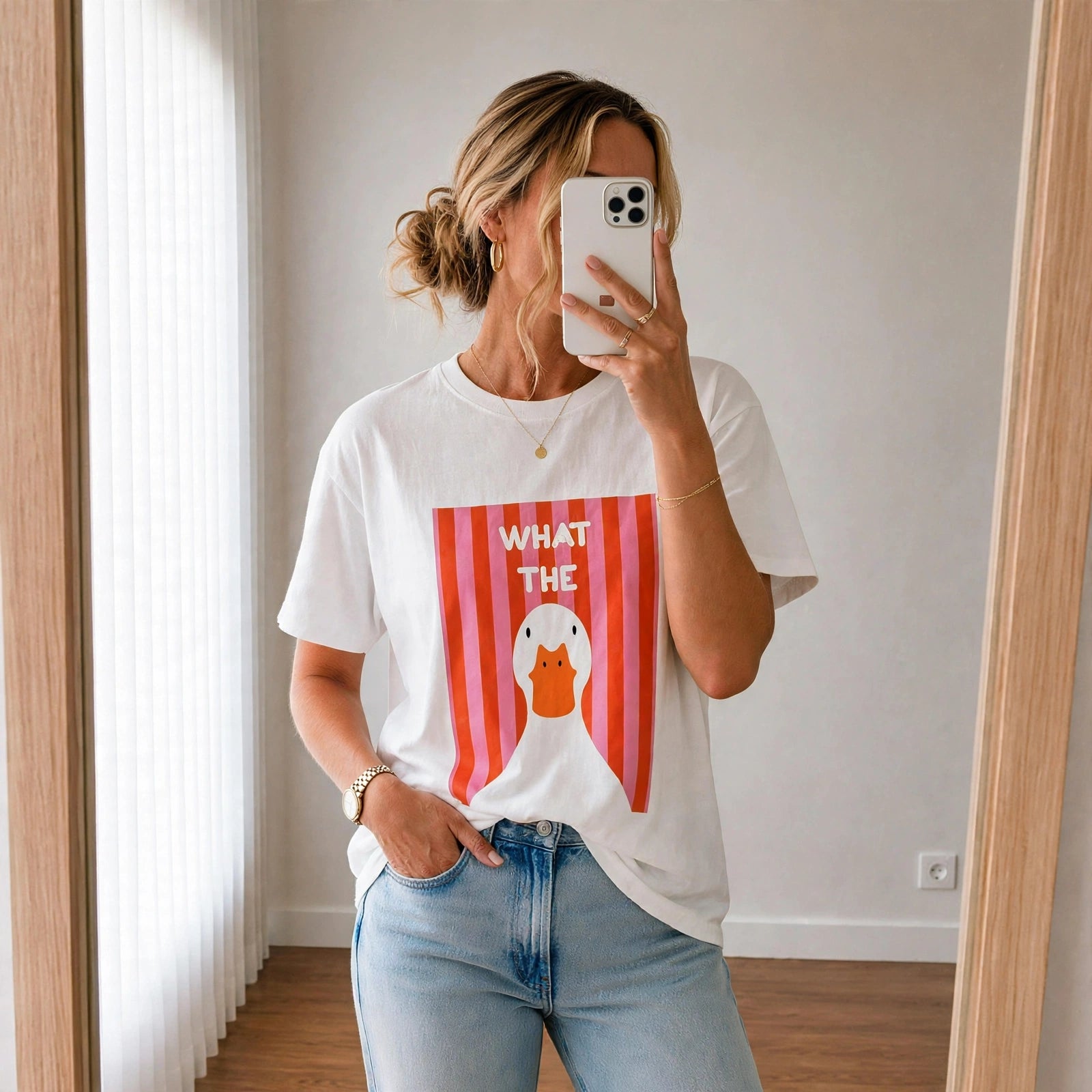 T-Shirt „What The Duck“