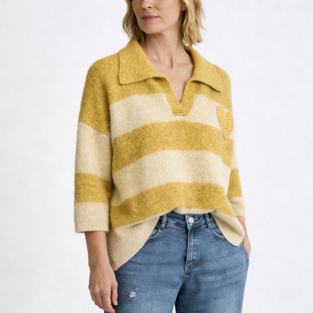 Streifen StrickShirt