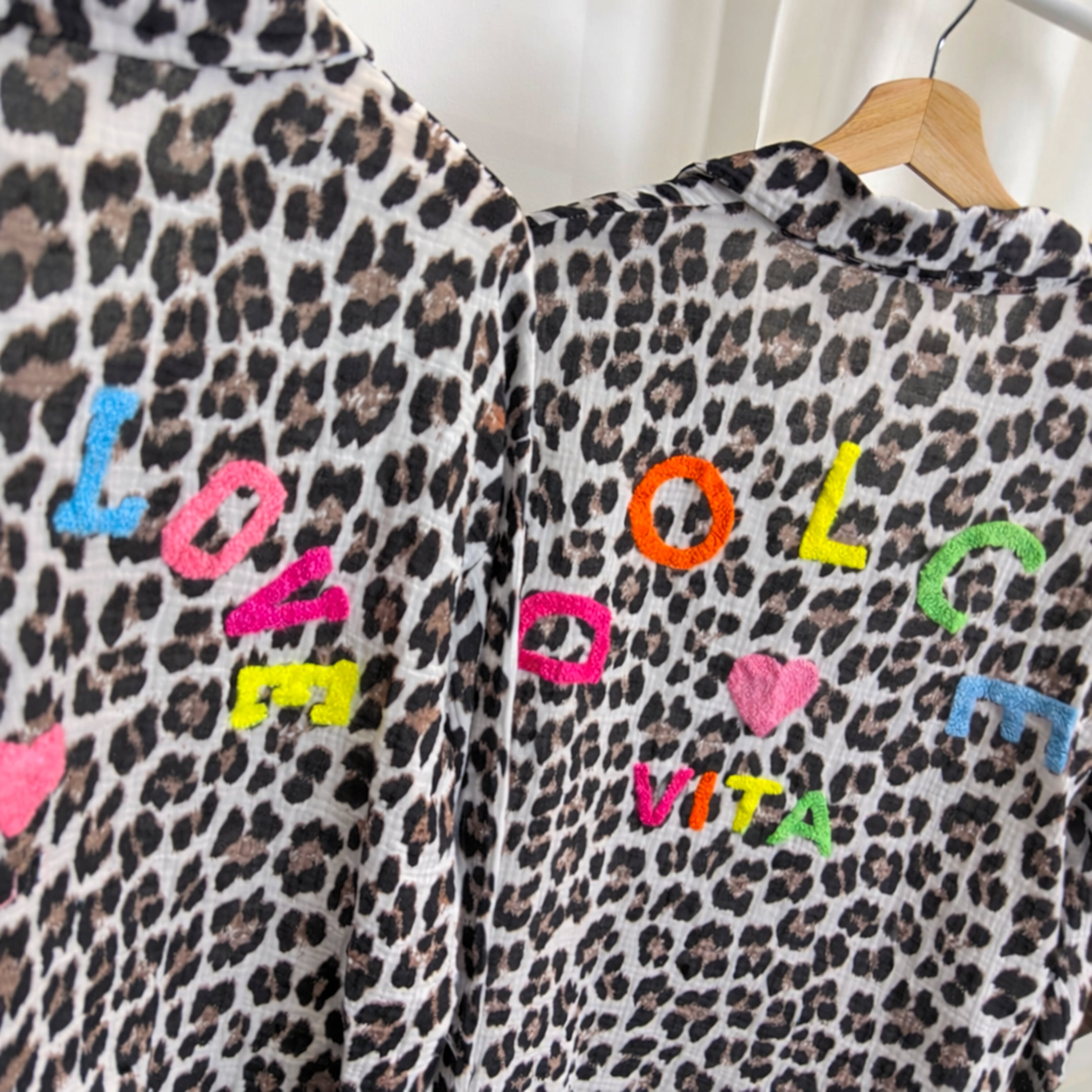Leopard Print Bluse