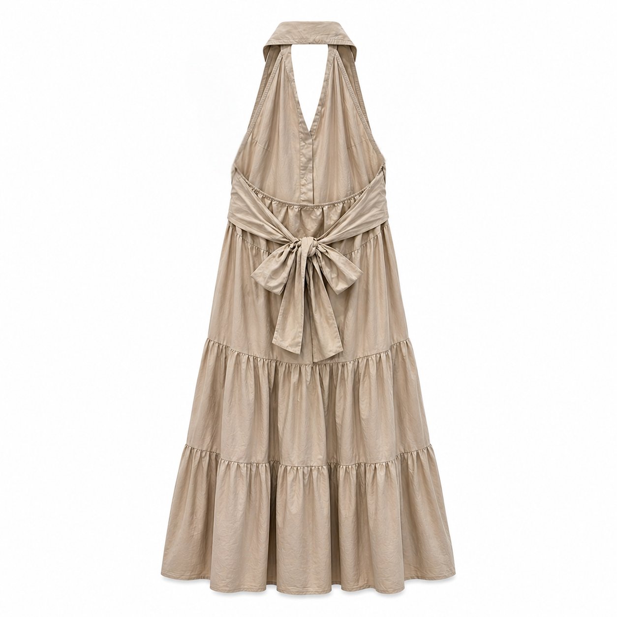 Rückenfreies Maxikleid