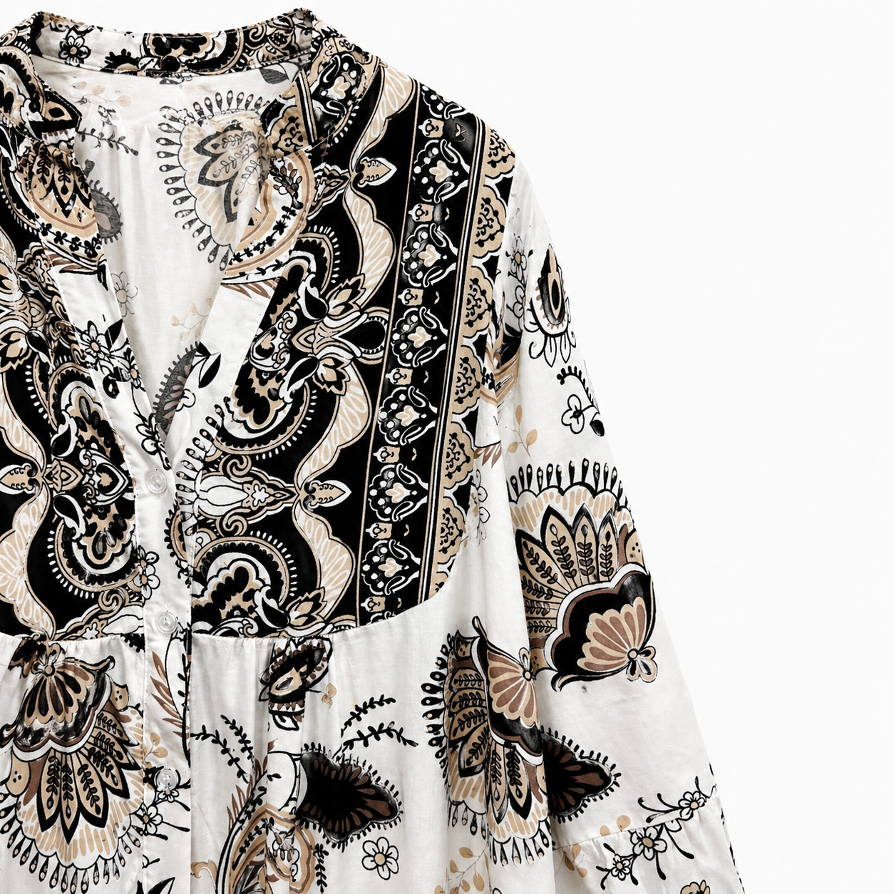 Boho Kleid mit Print