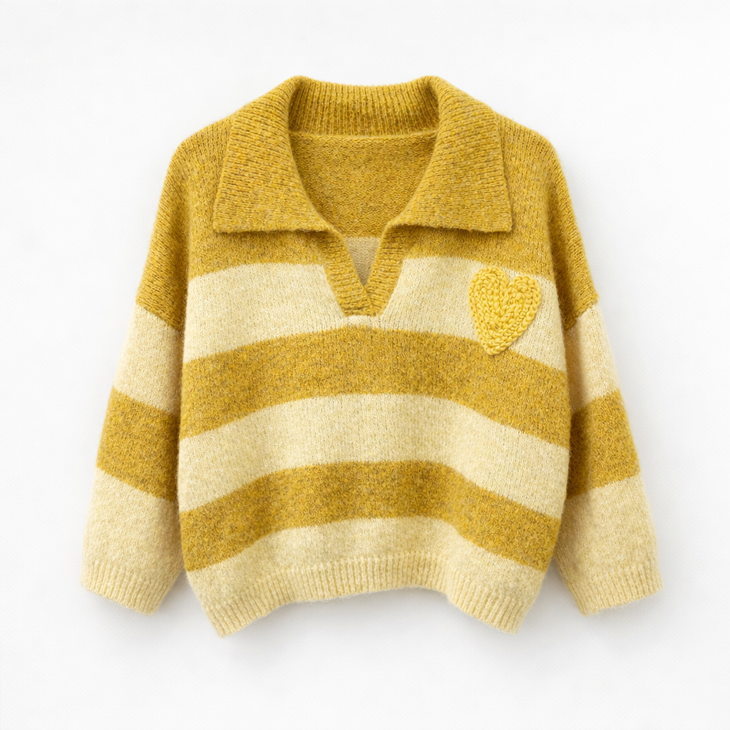 Streifen StrickShirt