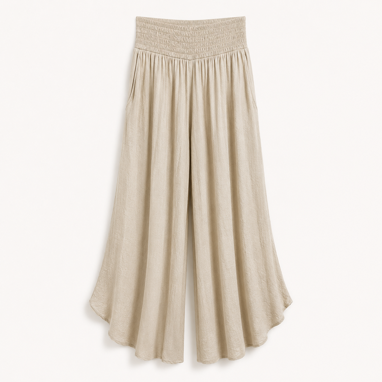 Sommer-Set mit Bindebluse & Palazzohose