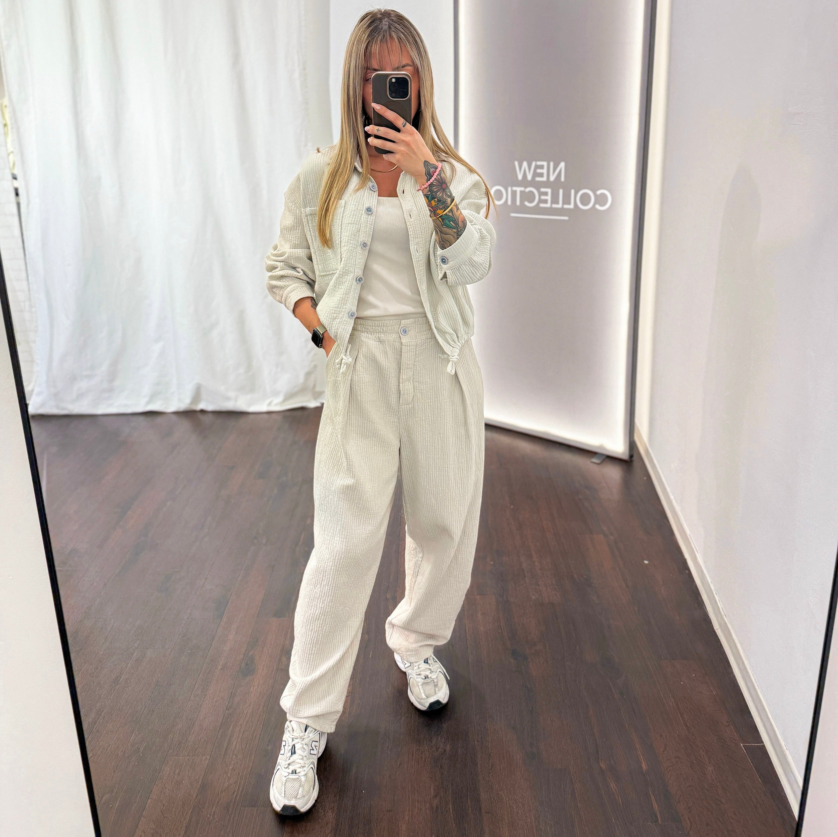 Musselin Jacke