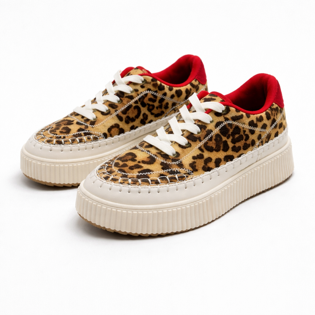 Plateau Sneaker Leopard