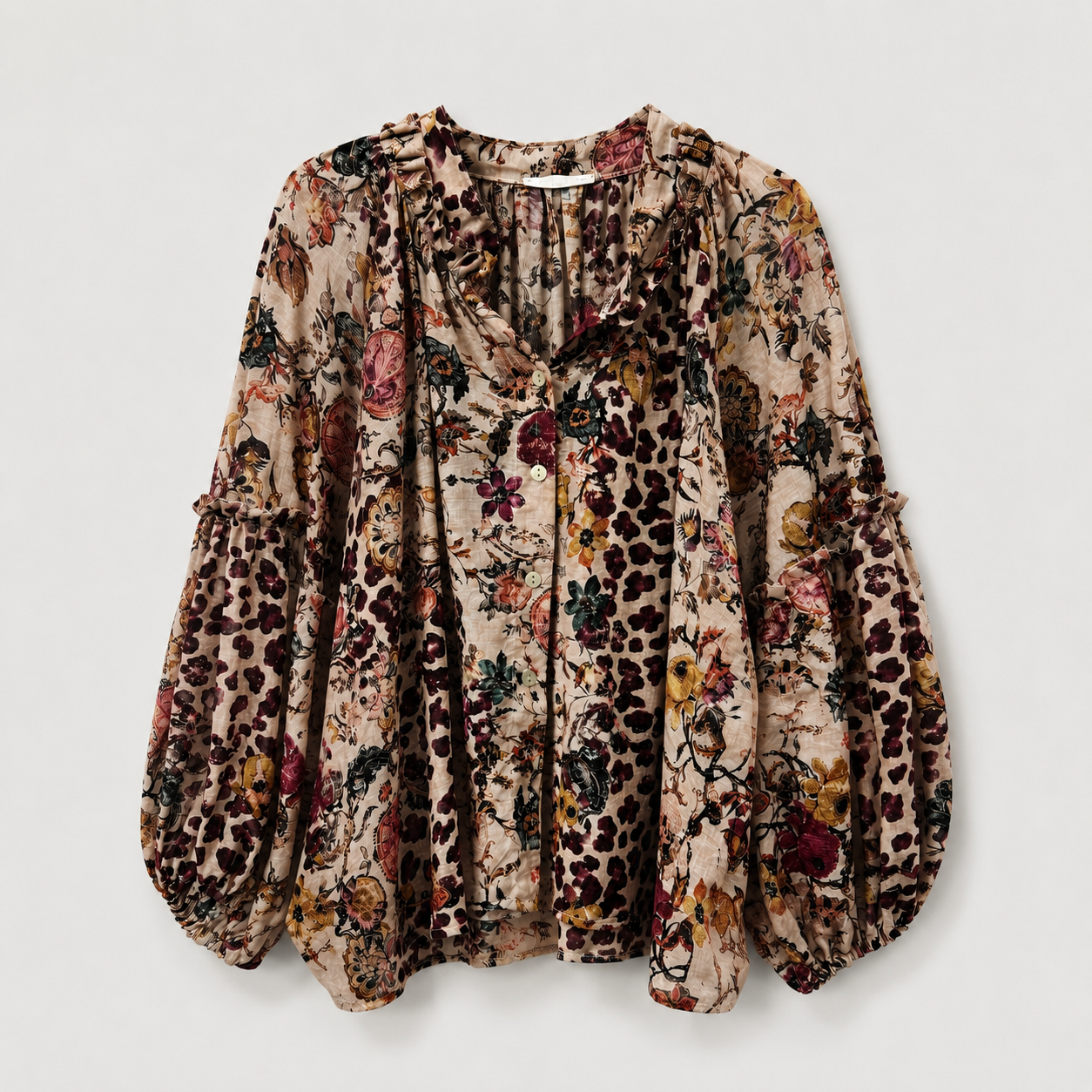 Baumwollbluse Leo