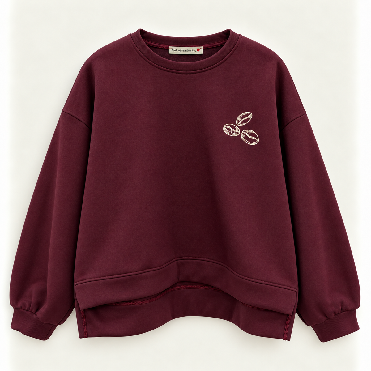 Oversize Sweatshirt „Coffee Club"