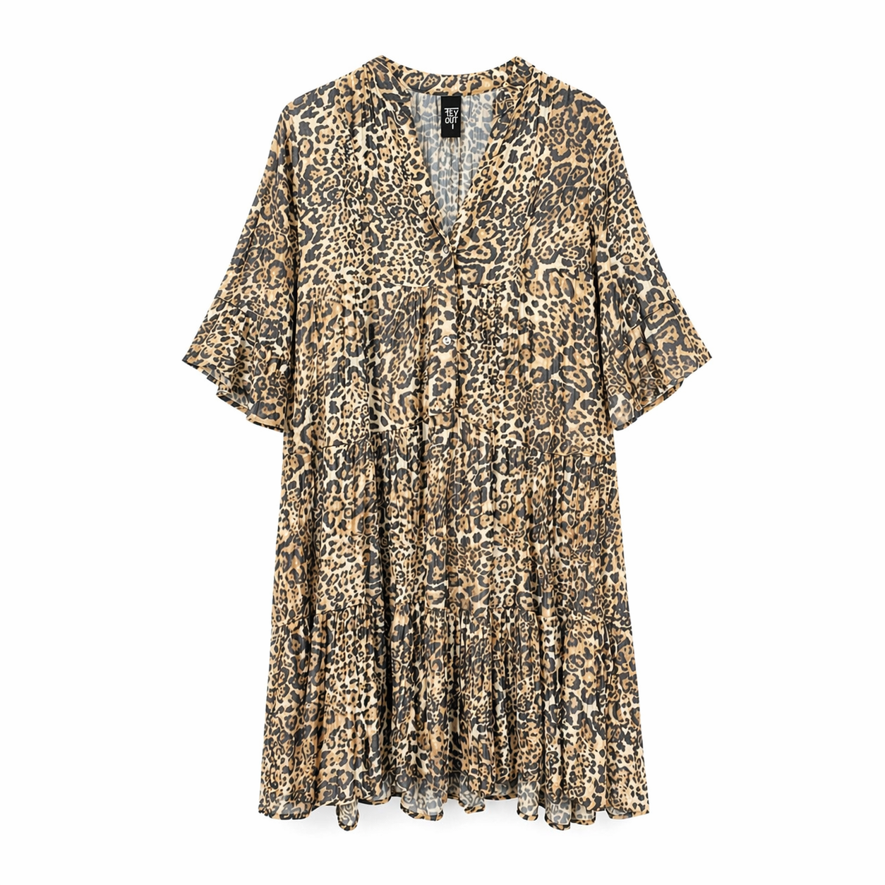 Leo Plissee Kleid