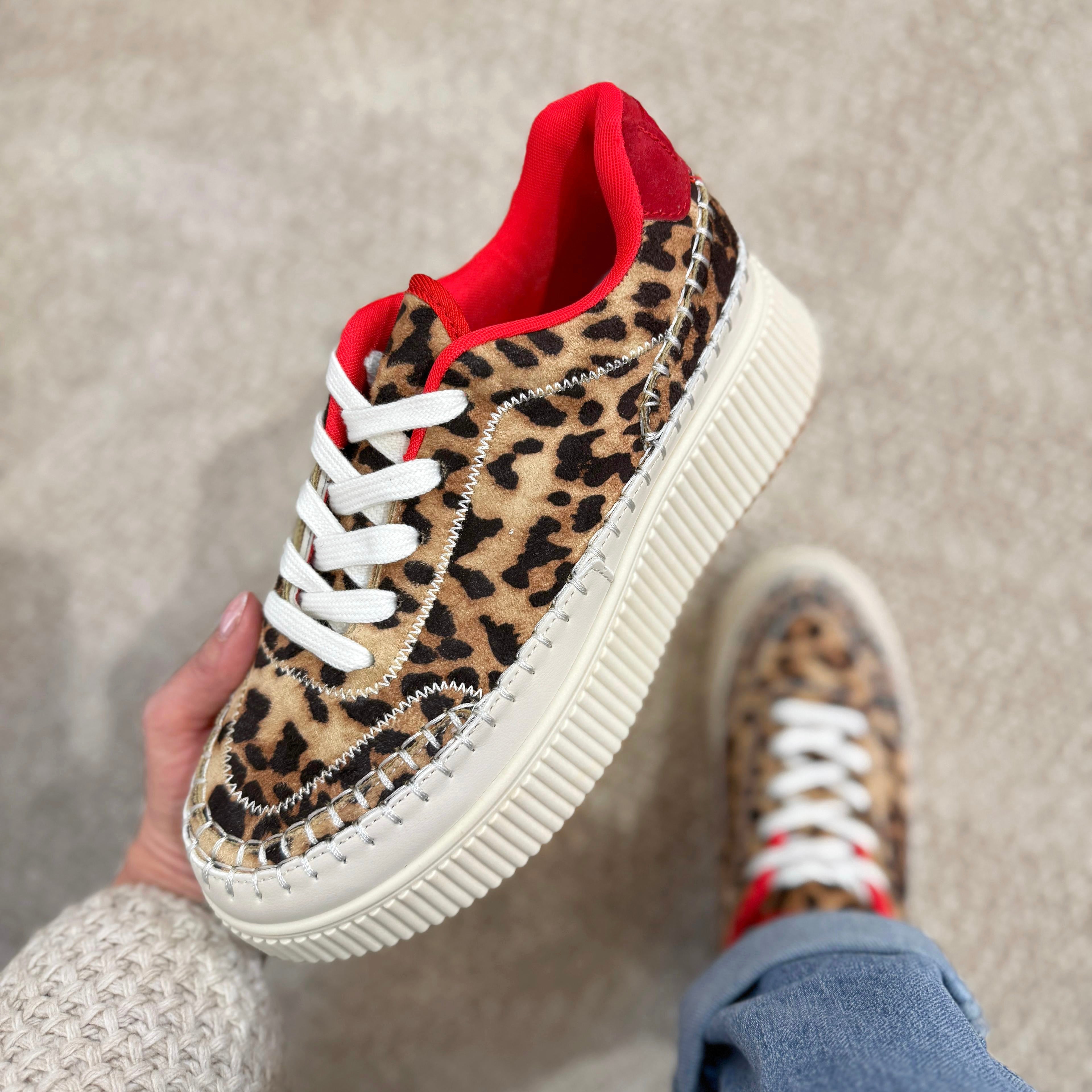 Plateau Sneaker Leopard