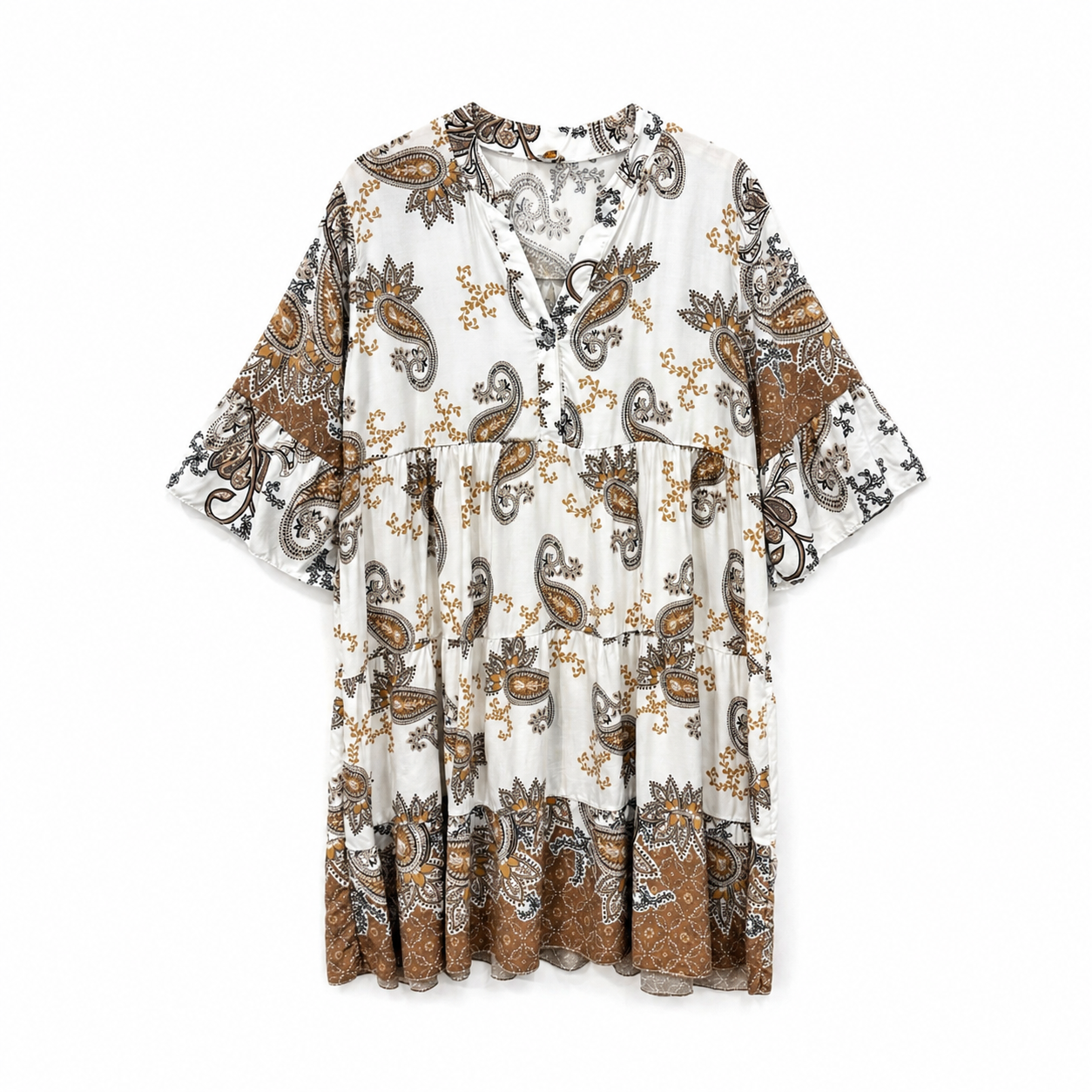 Boho Kleid mit Print