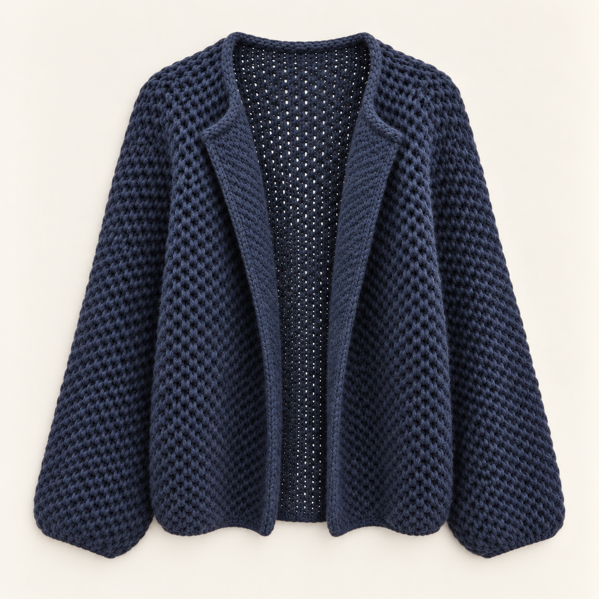 Strickcardigan mit Mohair – Made in Italy