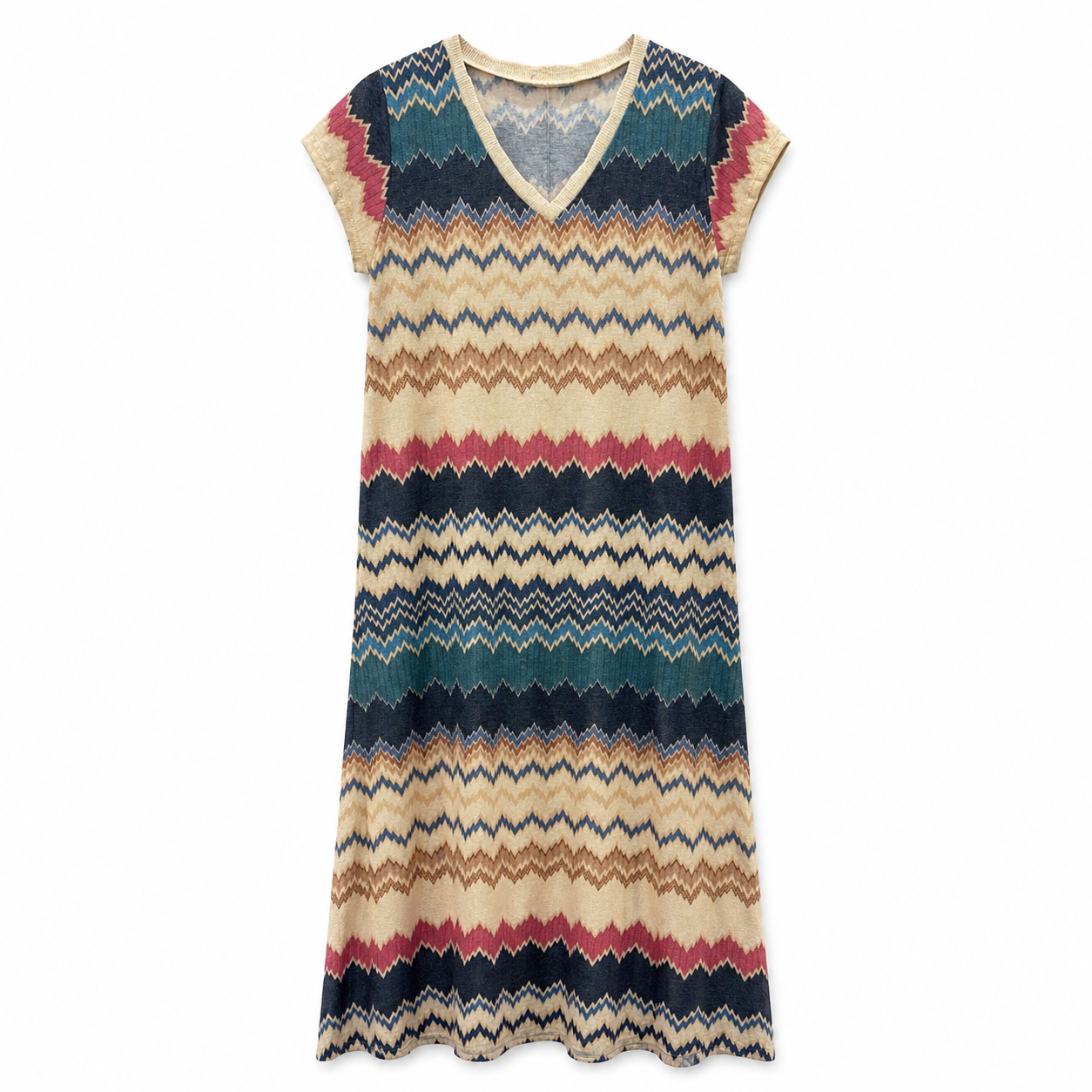 Maxikleid mit Muster