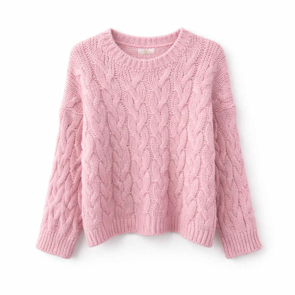 Zopfmuster Pullover