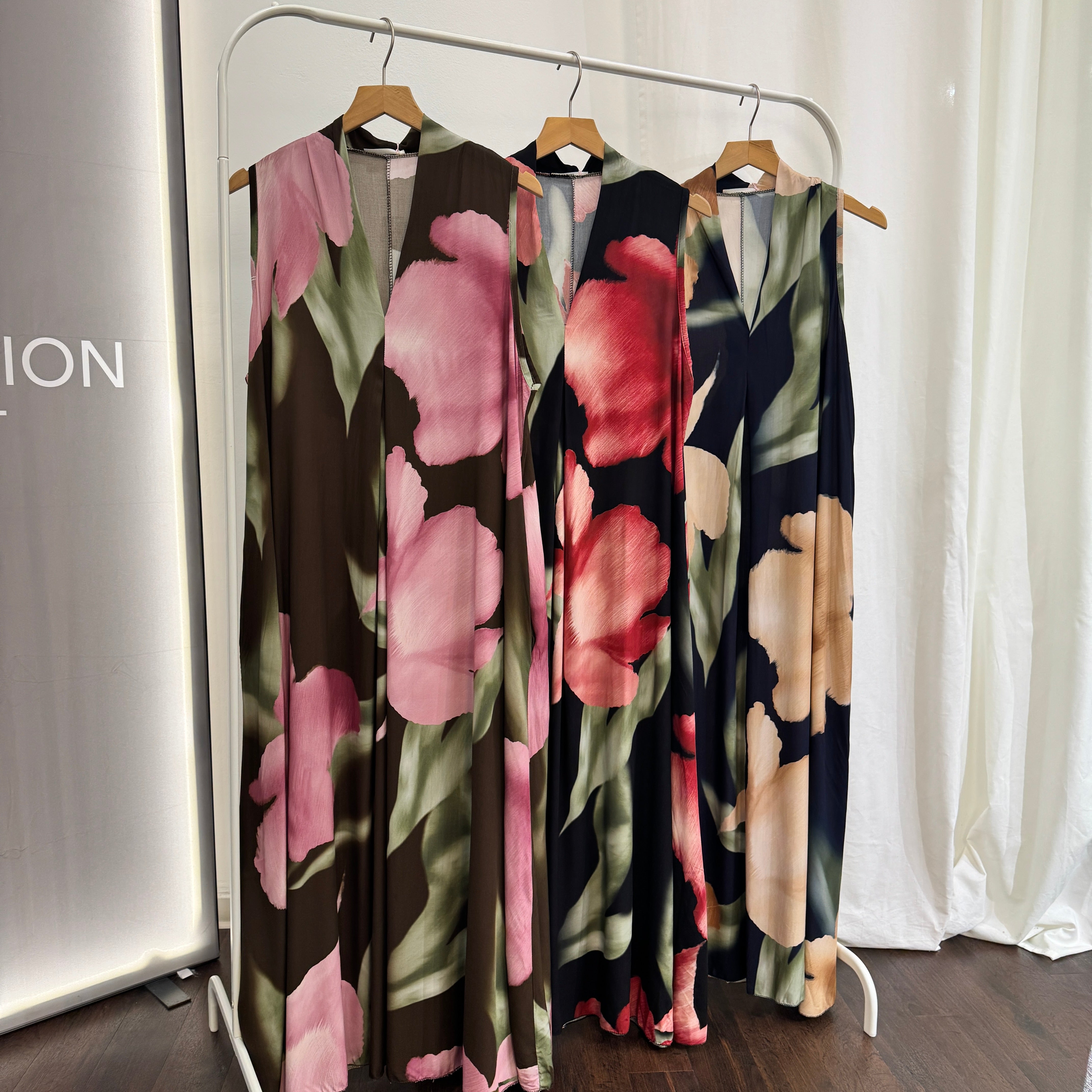 Maxikleid Ärmellos